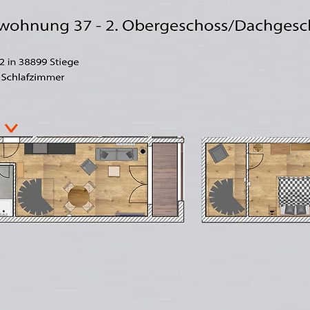 Auszeit-Im-Harz Haus 5 Wohnung 37 Stiege Exterior foto